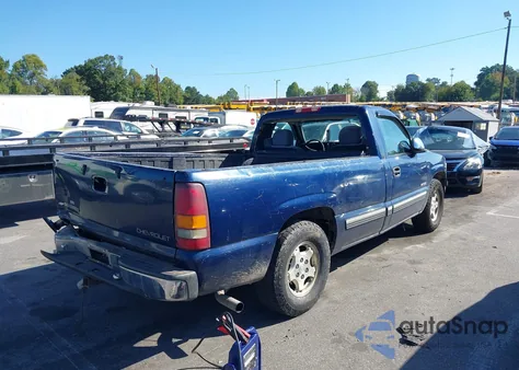 2000 Chevrolet Silverado Ls z USA, uszkodzony, nr VIN 1GCEC14T3YE106948